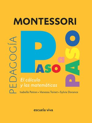 cover image of El Cálculo. Montessori Paso a Paso